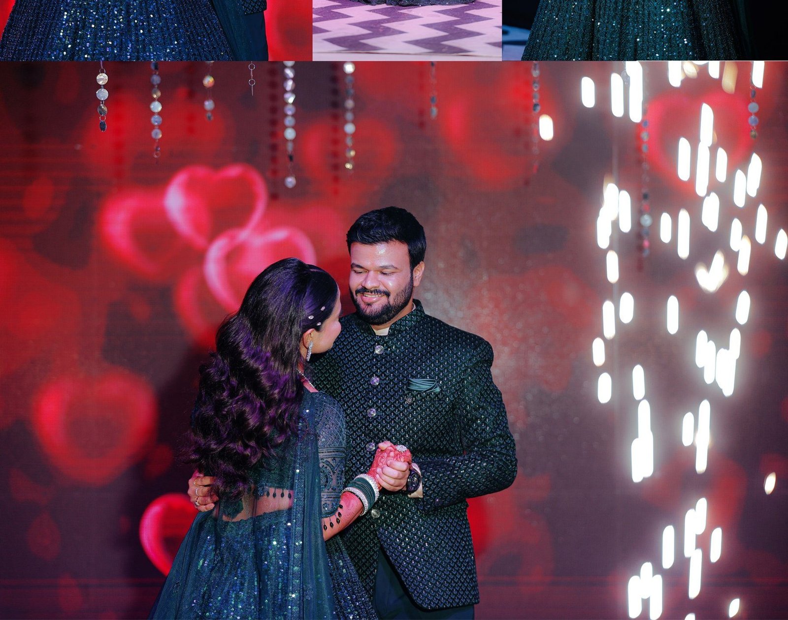 Reception couple dance